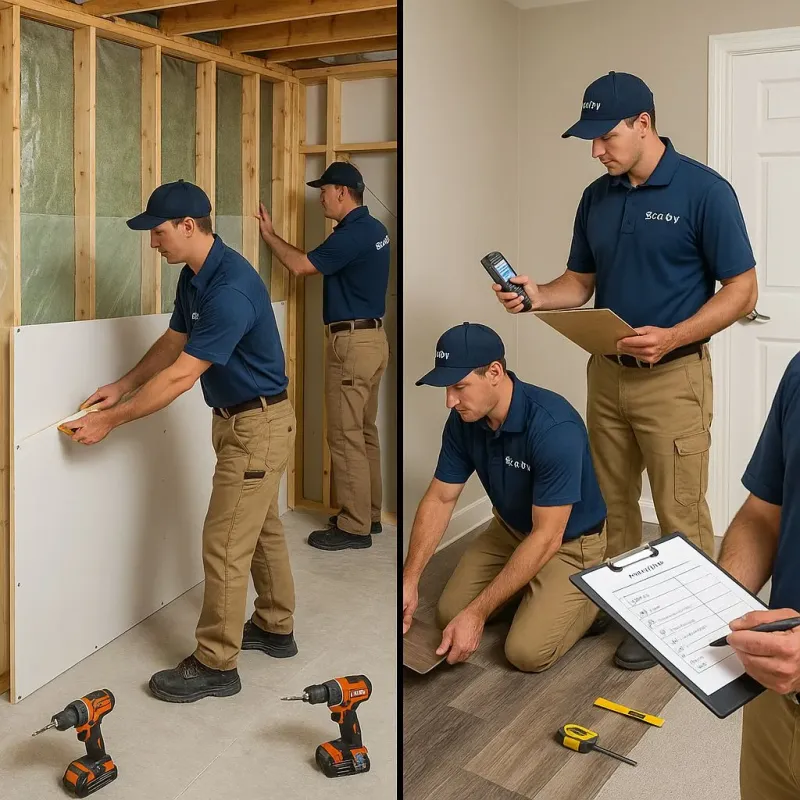 Repairs and Reconstruction process in Mahwah, NJ